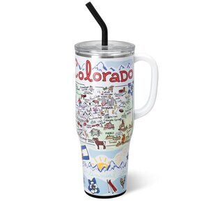 Swig -Colorado State Tumbler Mega Mug 40oz